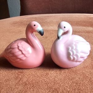 Mini Flamingos Salt and Pepper Shaker
